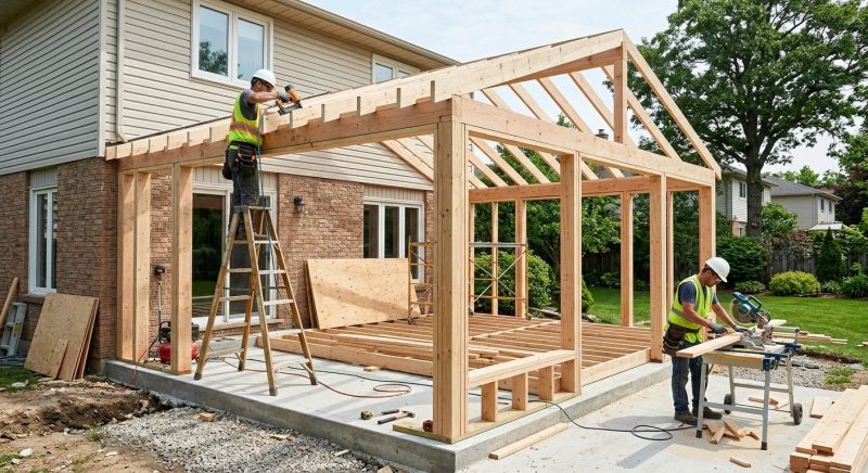 Sunroom Addition Construction in Arvada, CO