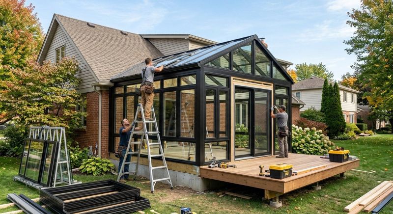 All Season Room Installation in Asheville, NC