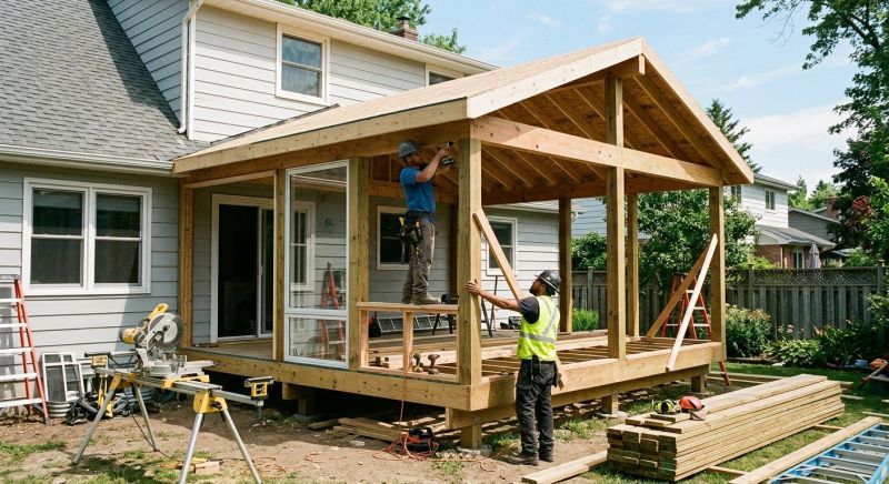 Deck Enclosure Construction in Longmont, CO