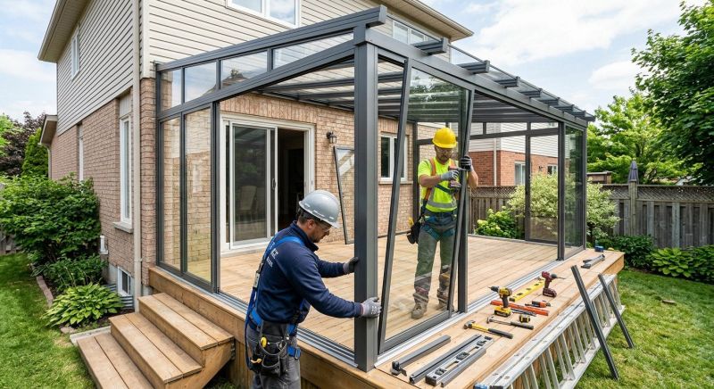 Deck Enclosure Installation in Cincinnati, OH