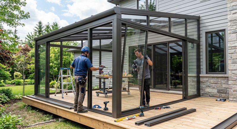 Enclosed Deck Installation in Boulder, CO