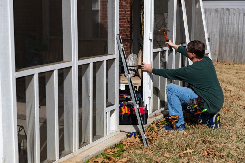 Enclosed Patio Installation in Asheville, NC