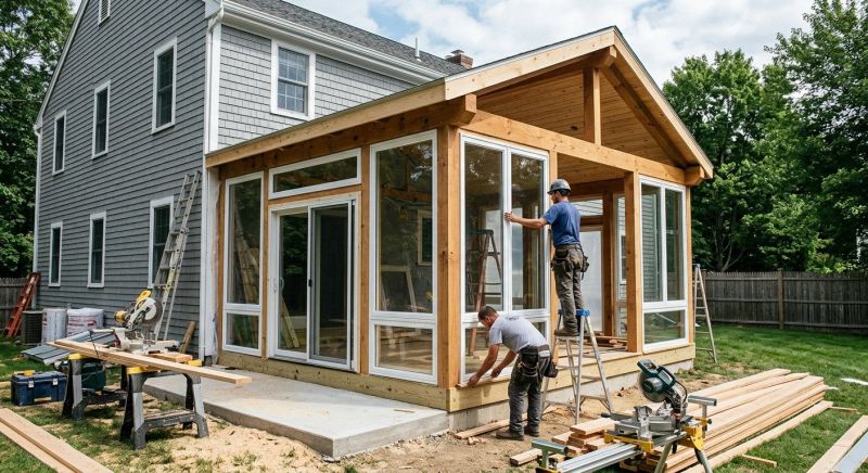 Enclosed Porch Construction in Boulder, CO
