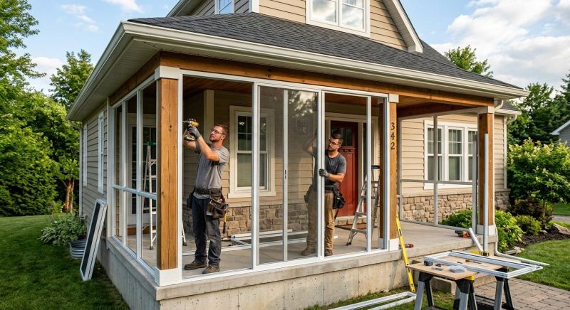 Enclosed Porch Construction in Boulder, CO