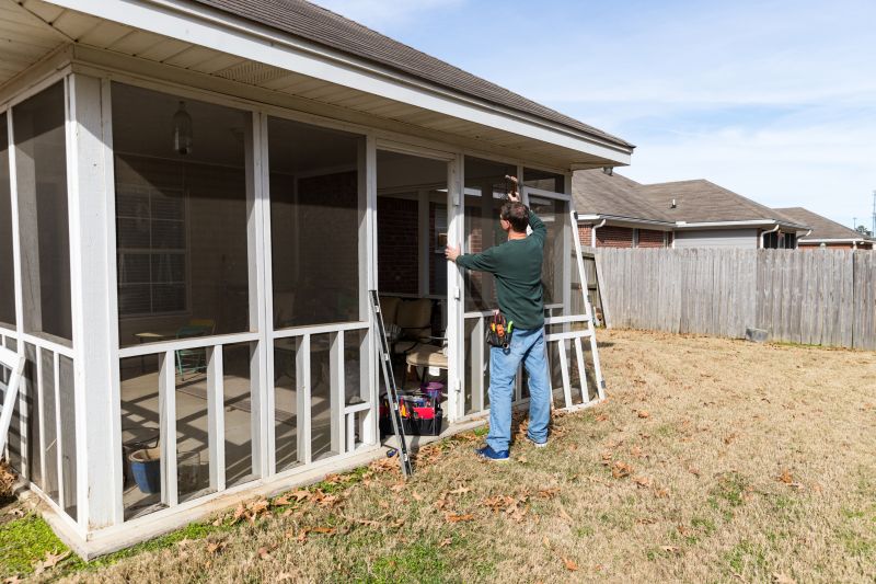 Porch Enclosure Installation in Dallas, TX