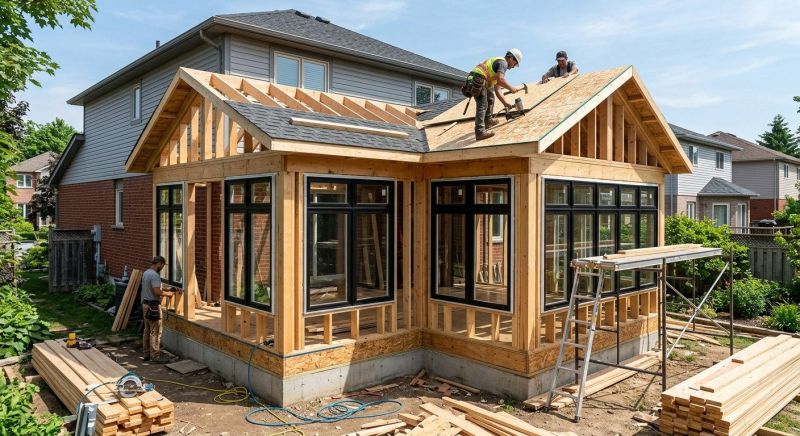 Sunroom Addition Construction in Nashville, TN