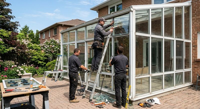 Sunroom Window Repair in Austin, TX