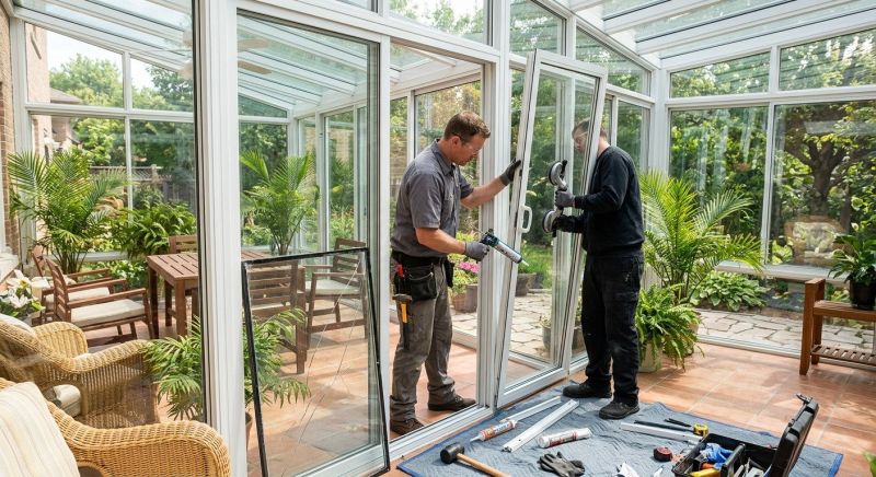 Sunroom Window Repair in Dallas, TX