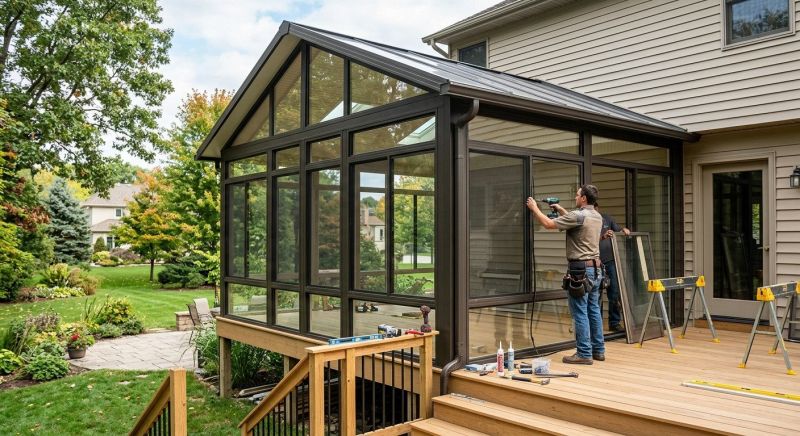 Three Season Room Installation in Cincinnati, OH